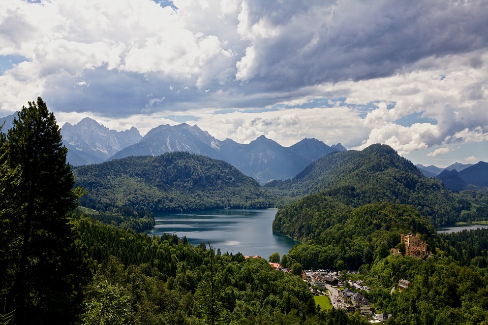 Бавария, Альпы